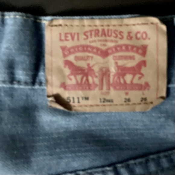 Boys size 12 Levis 511 slim fit - Picture 5 of 8